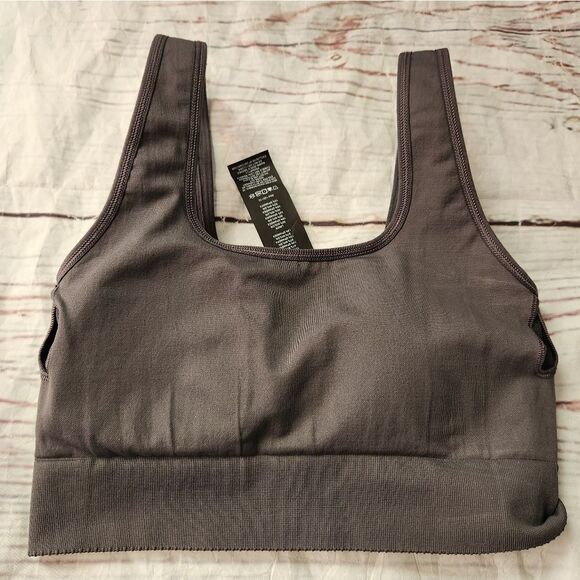Peloton Seamless Ribbed Square Neck Bra Size XS/S NWT - Picture 4 of 5